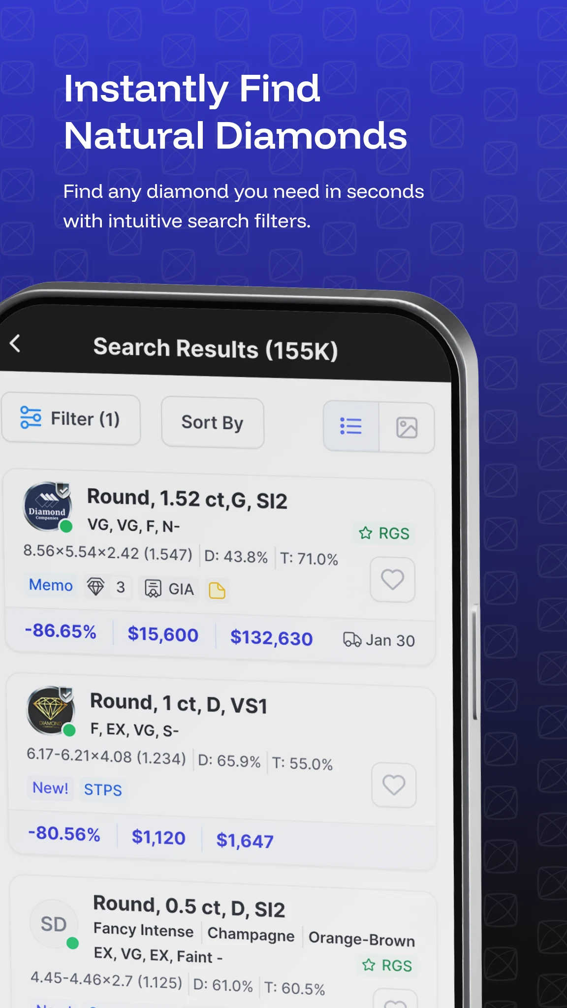 Rapaport Trade (RapNet) screenshot